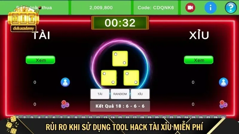 can dac biet chu y khi dung tool hack tai xiu mien phi Cần đặc biệt chú ý khi dùng tool hack tài xỉu miễn phí